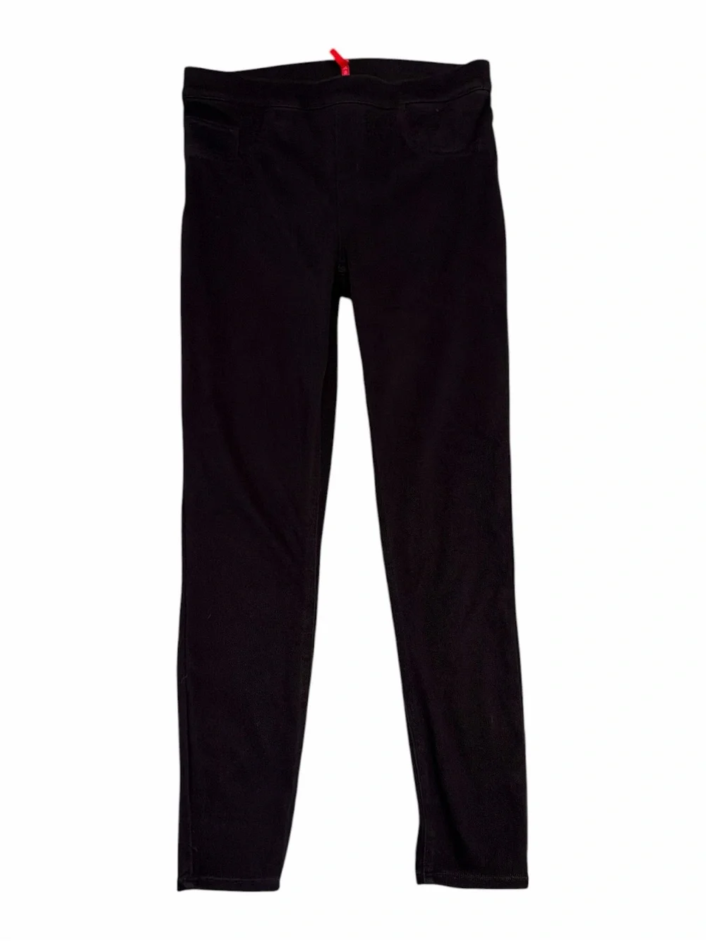 SPANX Black Solid Jean legging high waist tummy control active figure shape wear - Picture 2 of 4